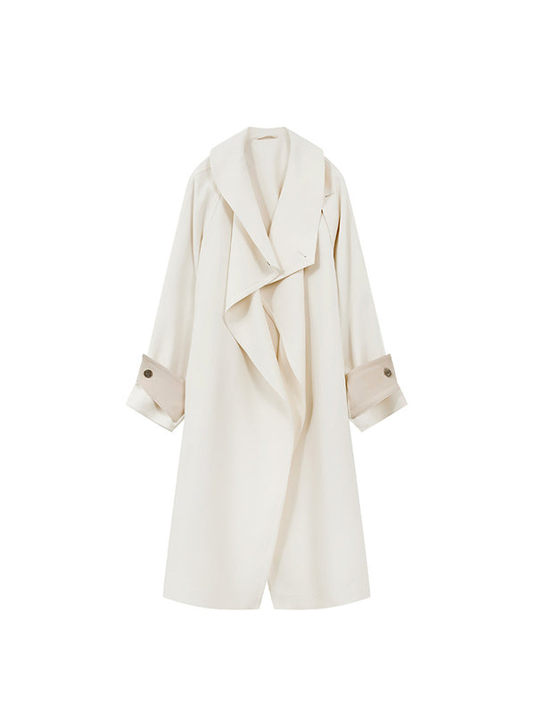Large Silhouette Loose Trench Coat