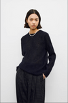Soft Mesh Hollow Knit Sweater