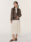 Lace A-Line Skirt