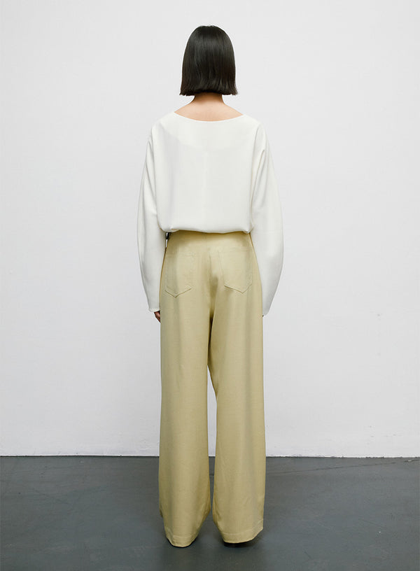 Basic Loose Long-Sleeved T-Shirt