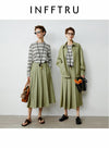 Retro Green Wool Skirt