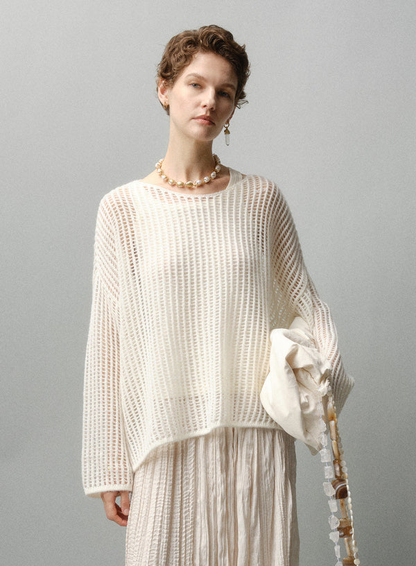 Sheer Knit Sweater