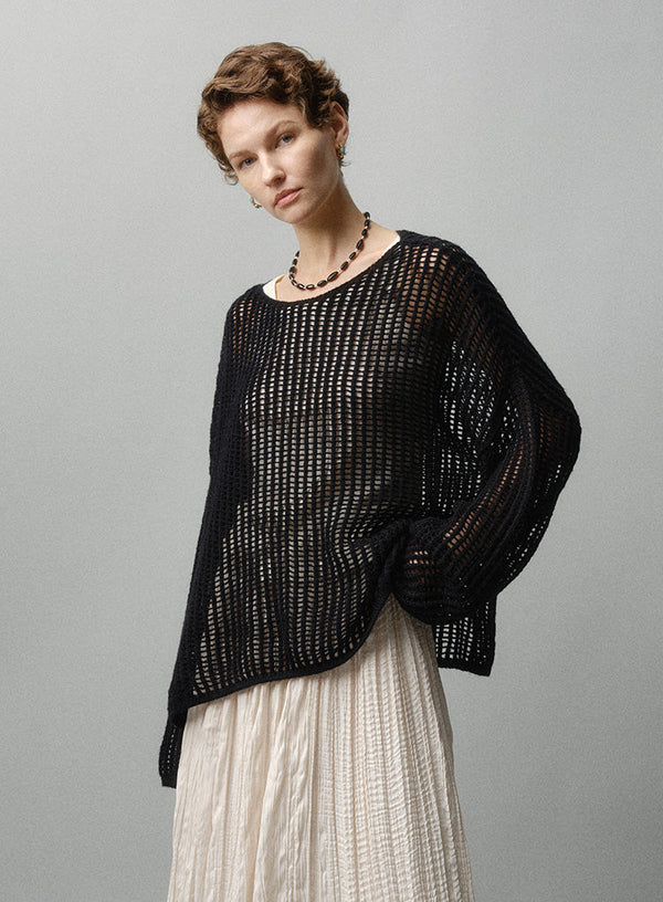 Sheer Knit Sweater