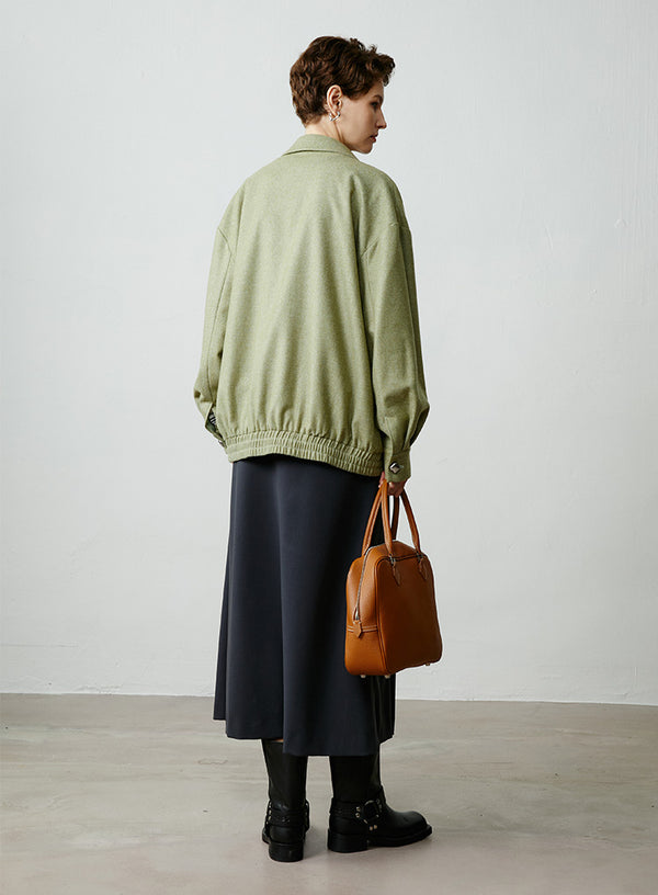 Shoulder Down Loose Pilot Jacket