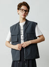 Sports Style Short Vest Jacket