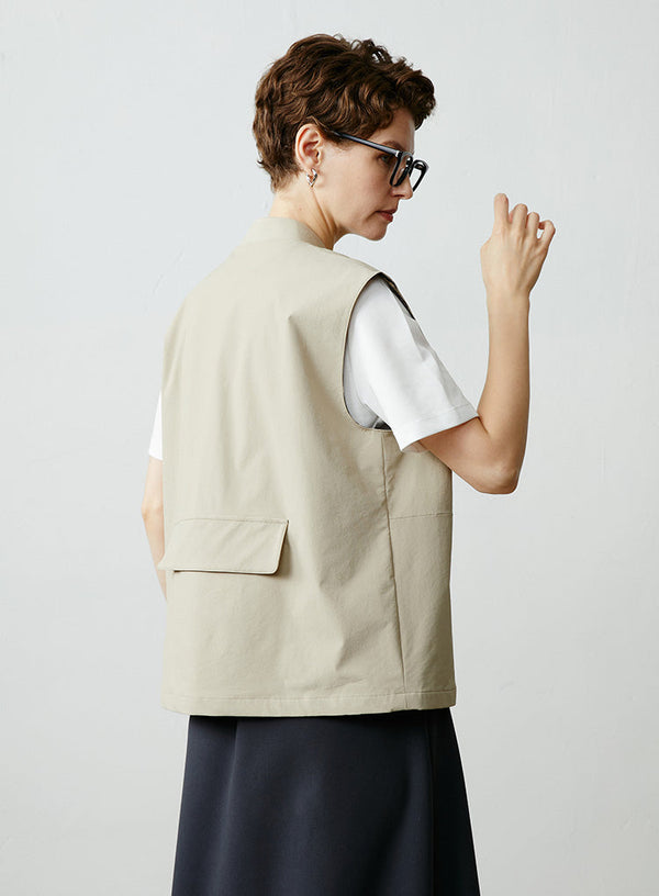 Sports Style Short Vest Jacket