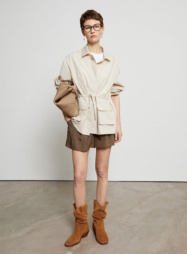 Large Pocket Youth Shirt Style Jacket