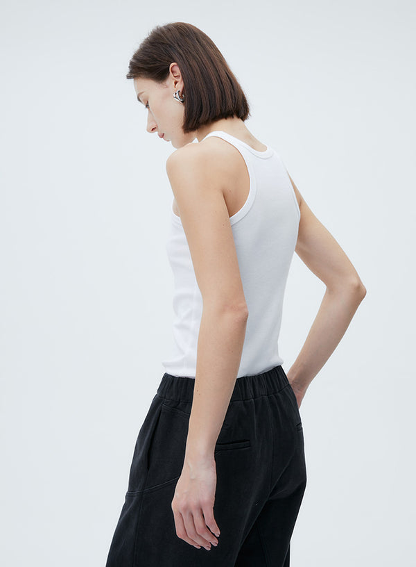 Basic Color Sleeveless Tank Top