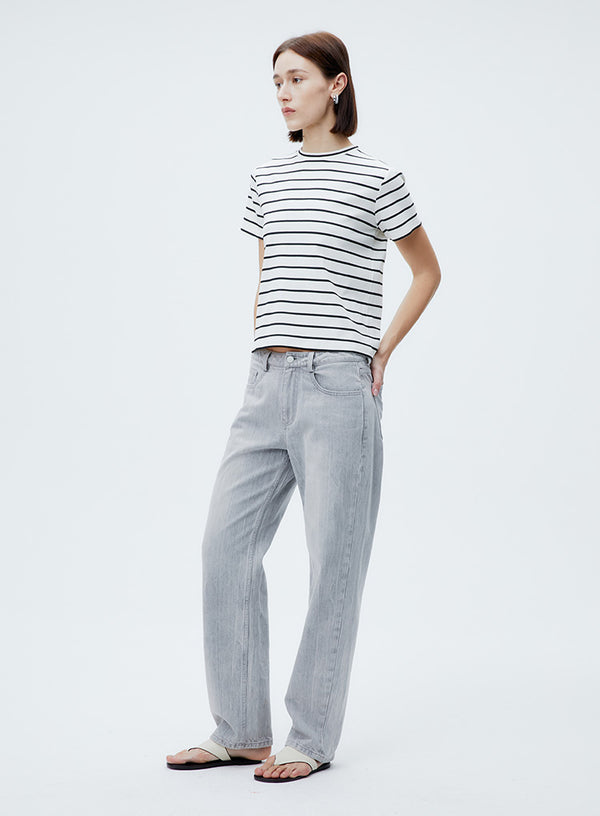 Essential Round Collar T-shirts
