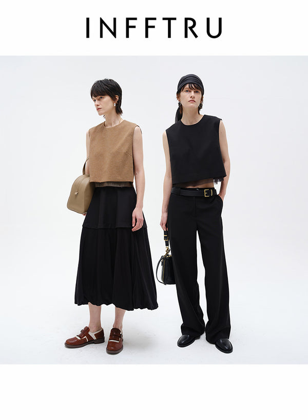 Double-Layer Sugar Cube Vest