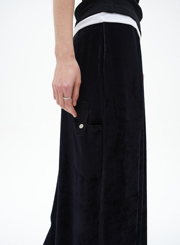 High-Waist Slimming Midi Skirt
