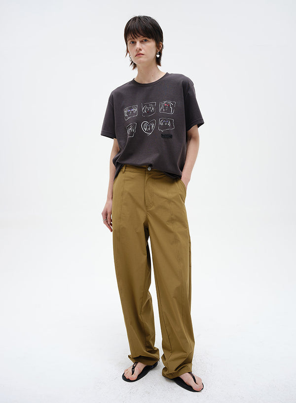 Casual Barrel Pants