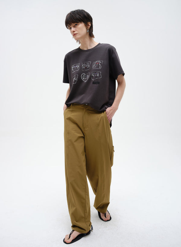 Casual Barrel Pants