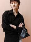 Modal Silhouetted Waistband Shirt