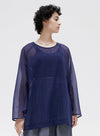 Mesh Long Sleeved Top