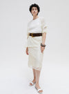 Elegant Circular Hollow Lace Skirt