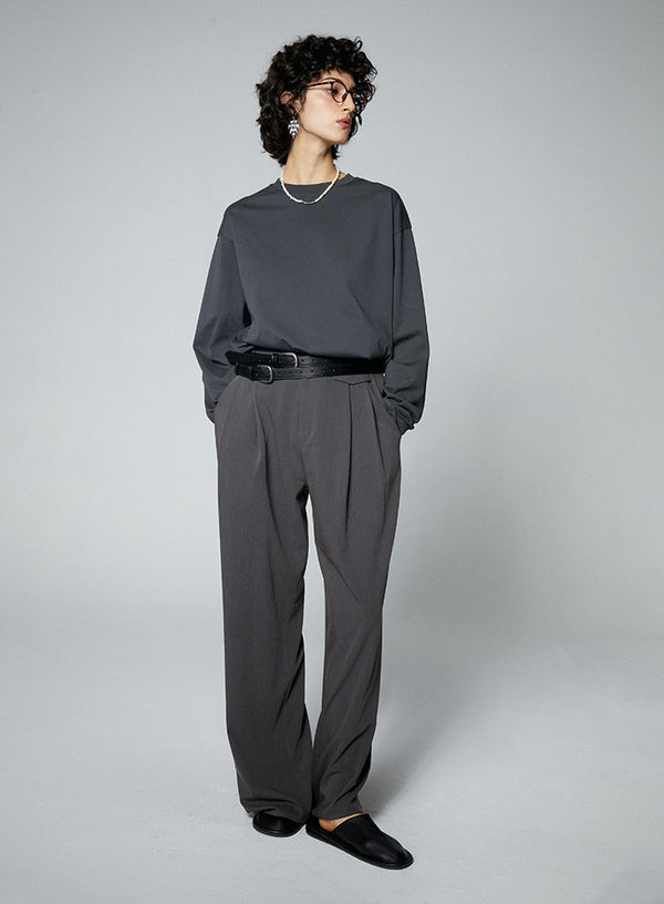 Casual Wide Leg Trousers
