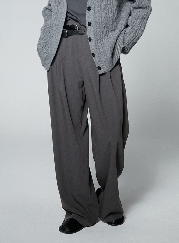 Casual Wide Leg Trousers