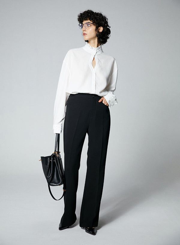 Casual Wide Leg Trousers
