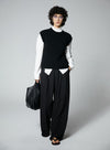 Casual Wide Leg Trousers