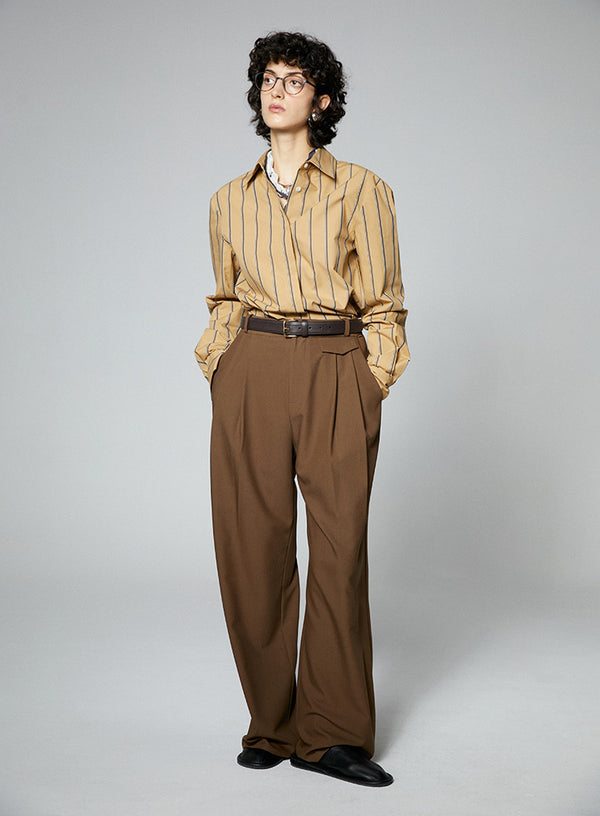 Casual Wide Leg Trousers