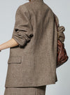 Classic Silhouette Suit Jacket