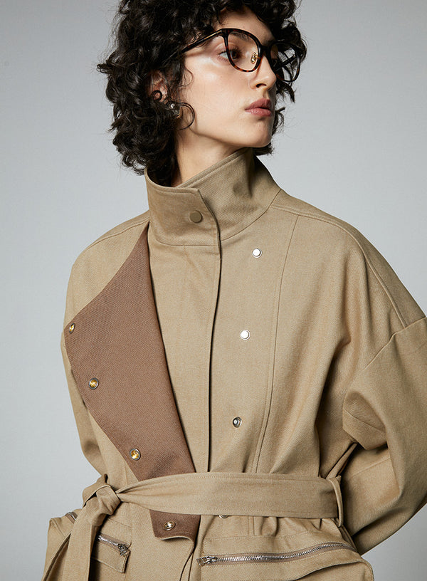 Design Style High Neck Jacket