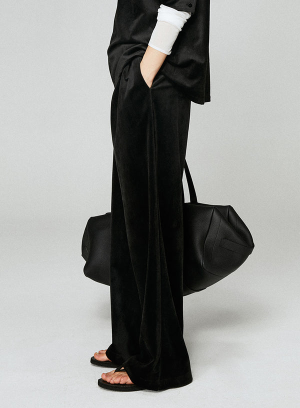 Corduroy Wide Leg Pants