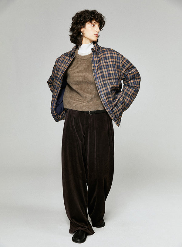 Corduroy Wide Leg Pants