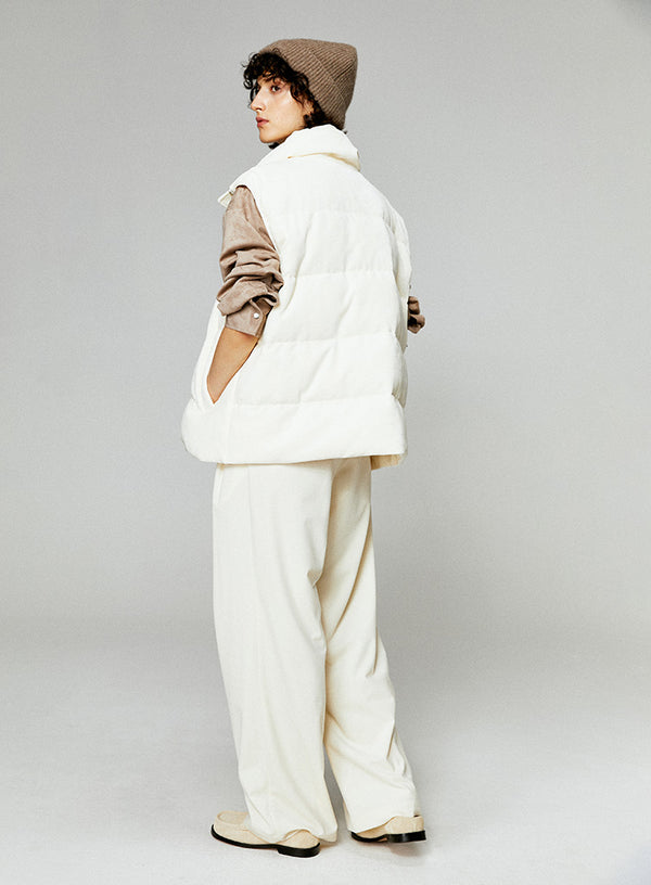 Corduroy Wide Leg Pants