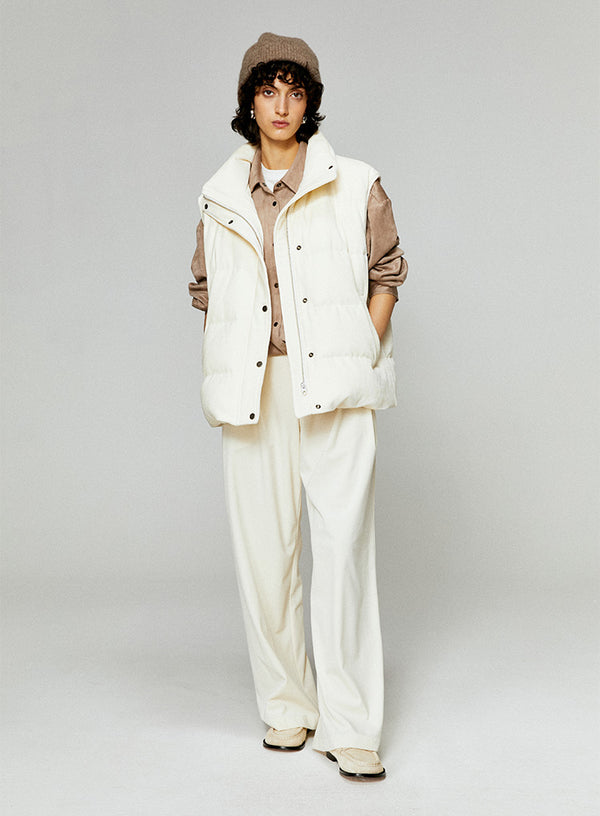 Corduroy Wide Leg Pants