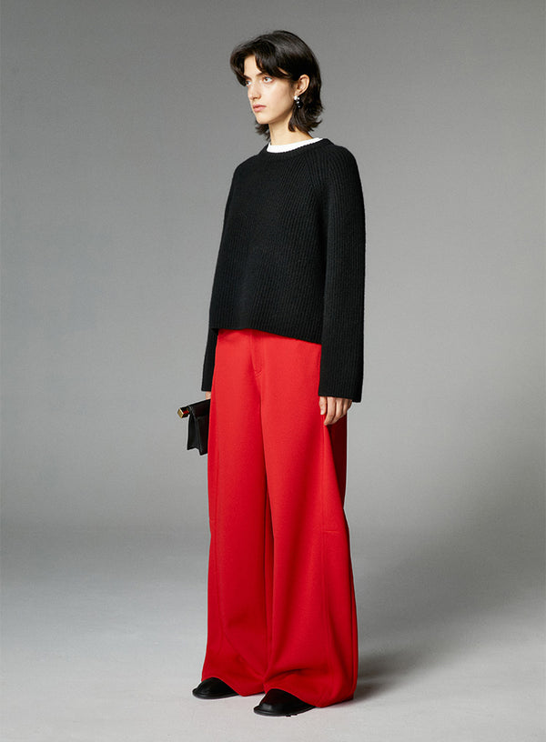 Wide Side Seam Pants