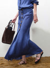 Linen Mermaid Hem Skirt