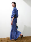 Linen Mermaid Hem Skirt