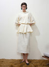 Linen Midi Skirt Set