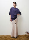 Linen Mermaid Hem Skirt
