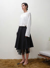 Luxe Fringe Midi Skirt