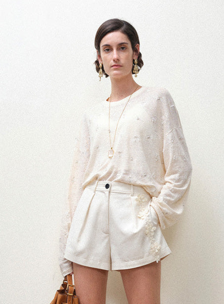 Casual Lace Shorts