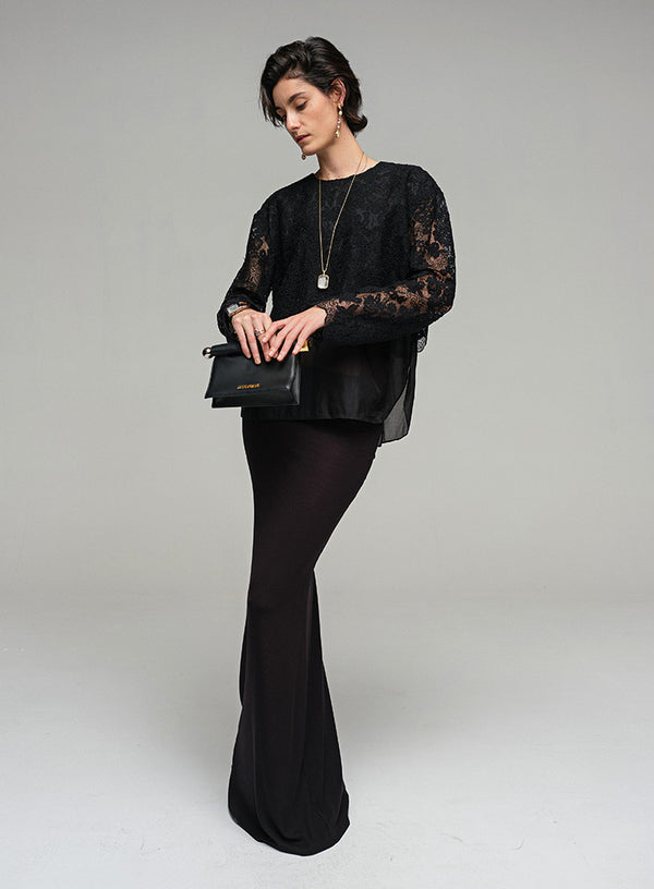 Modal Slim Fit Skirt