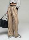 Soft Drape Wide Leg Trousers