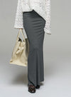 Modal Slim Fit Skirt