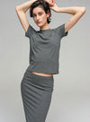 Modal Mockneck T-Shirt