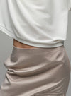 Design Style Pocket Slit Skirt