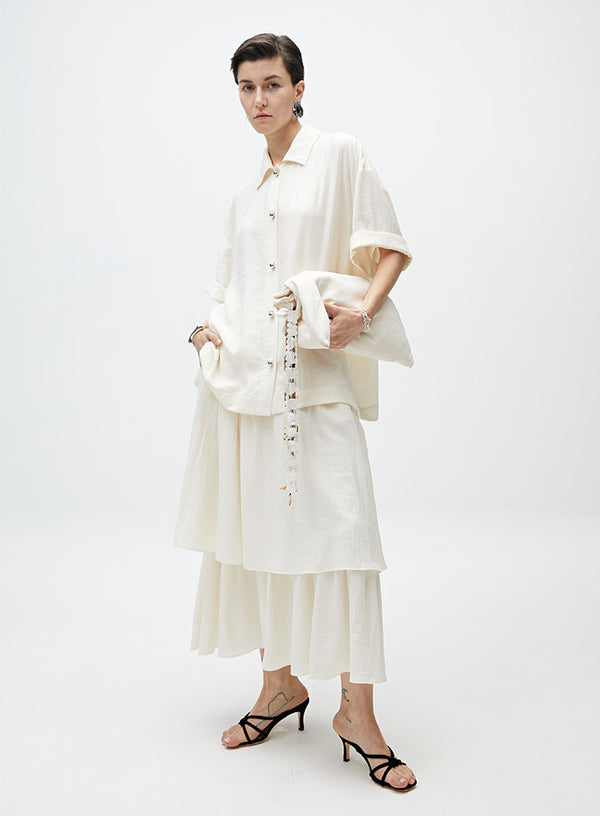 Elegance Double-Layered Skirt