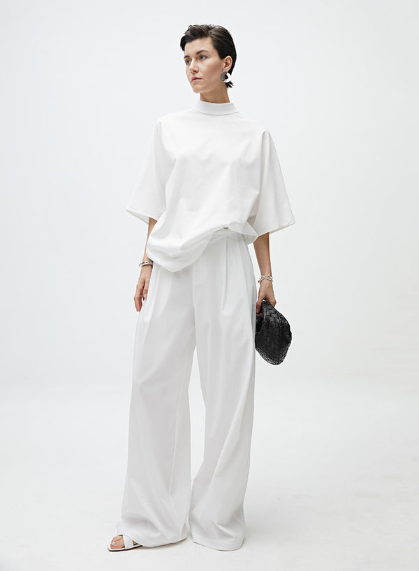 Turtleneck Loose T-shirt