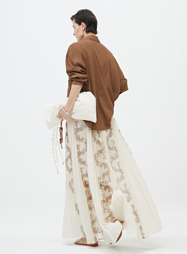 Elegant French Lace Skirt