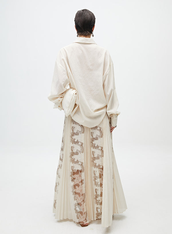 Wrinkle-Resist Chiffon Shirt
