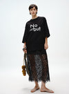 Oversized Printed Cotton T-Shirt