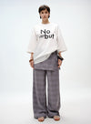 Oversized Printed Cotton T-Shirt