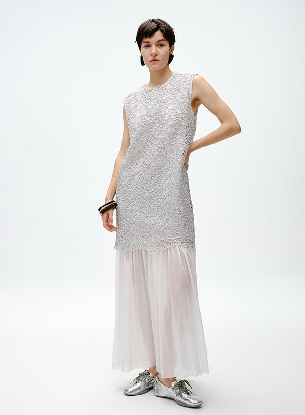 Cutout Lace Dress